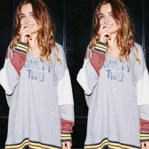 Free People “Ninety-Two” sweatshirt